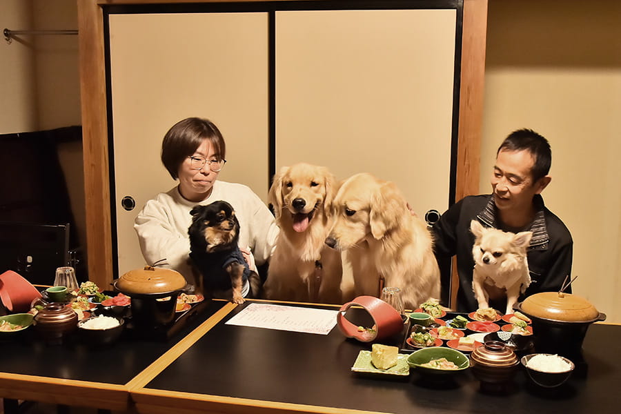お食事の様子