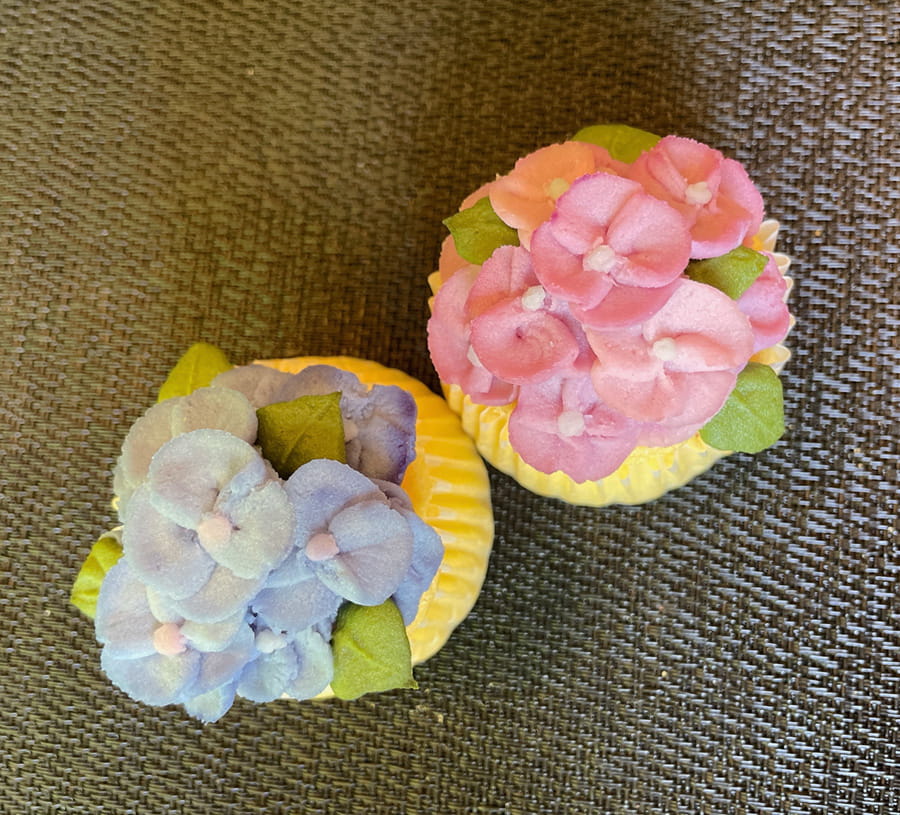 あじさいケーキ
