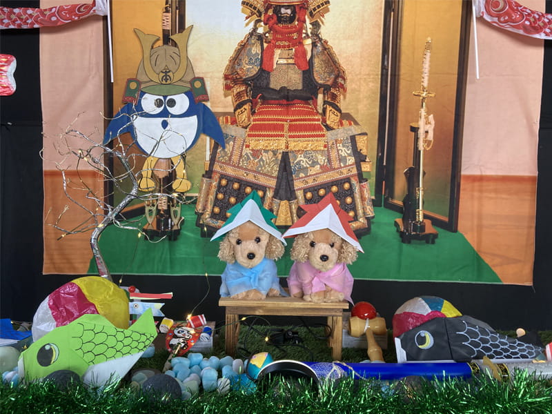 こいのぼりフォトコーナー